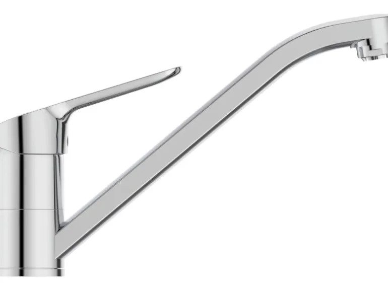 Ideal Standard Küchenarmatur Ceraflex mit Niederdruck BlueStart Chrom