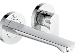 Ideal Standard Wand-Waschtischarmatur Connect Air Ausladung 18,5 cm Chrom