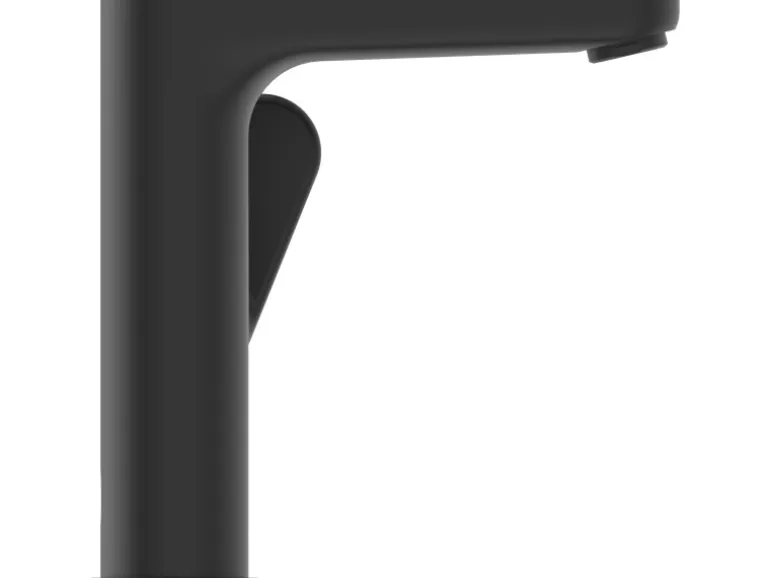 Ideal Standard Waschtischarmatur Cerafine O o. Ablaufgarnitur 15,5 cm Silk Black
