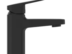 Ideal Standard Waschtischarmatur Ceraplan H75 ohne Ablaufgarnitur Schwarz Matt