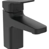 Ideal Standard Waschtischarmatur Ceraplan H75 mit Ablaufgarnitur Schwarz Matt
