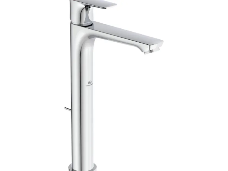 Ideal Standard Waschtischarmatur Connect Air mit verlängertem Sockel Chrom