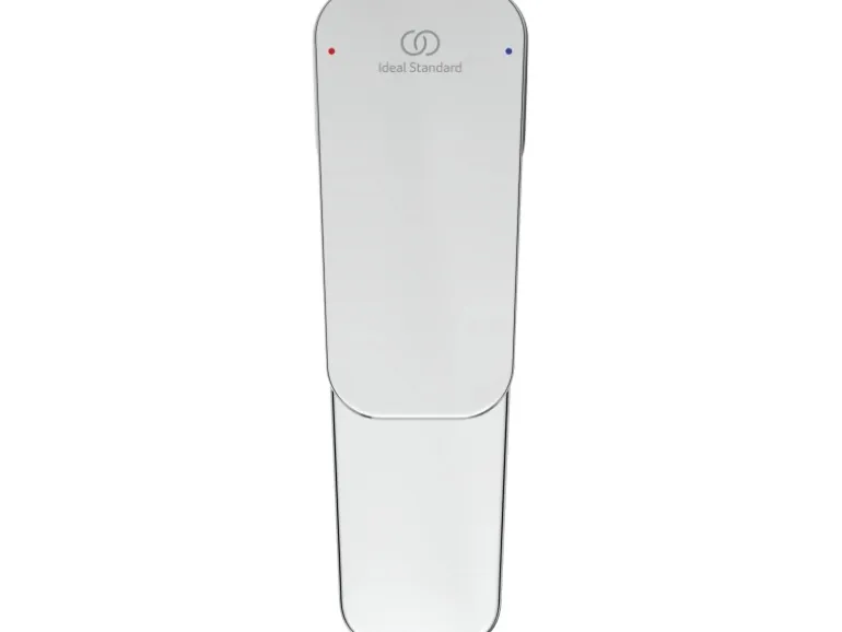 Ideal Standard Waschtischarmatur Ceraplan Chrom mit PushOpen-Ventil H75