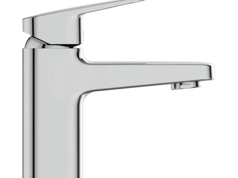 Ideal Standard Waschtischarmatur Ceraplan Chrom mit PushOpen-Ventil H75
