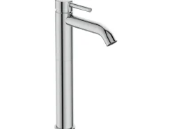 Ideal Standard Waschtischarmatur Ceraline Längerer Sockel + Ablaufgarnitur Chrom