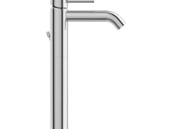 Ideal Standard Waschtischarmatur Ceraline Längerer Sockel + Ablaufgarnitur Chrom