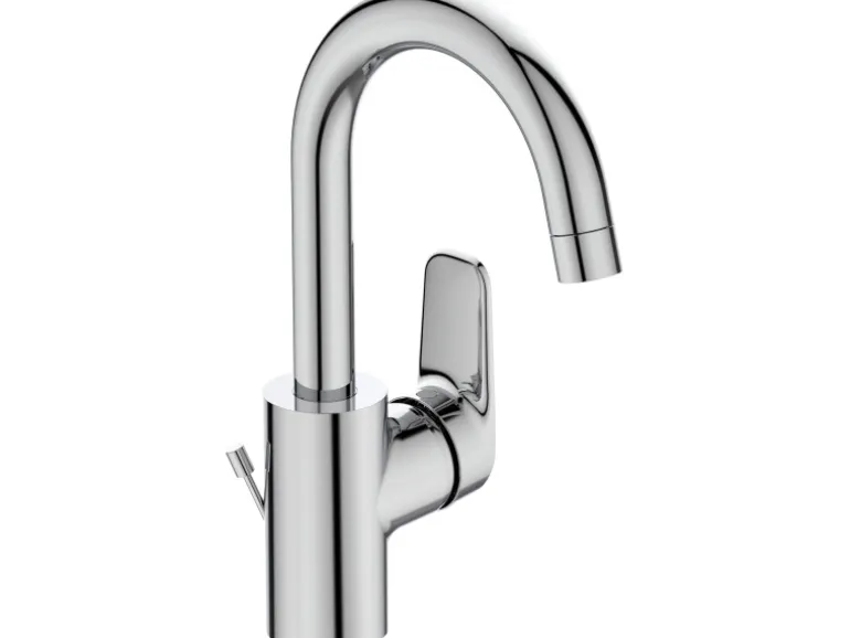 Ideal Standard Waschtischarmatur Ceraflex mit hohem Auslauf Chrom