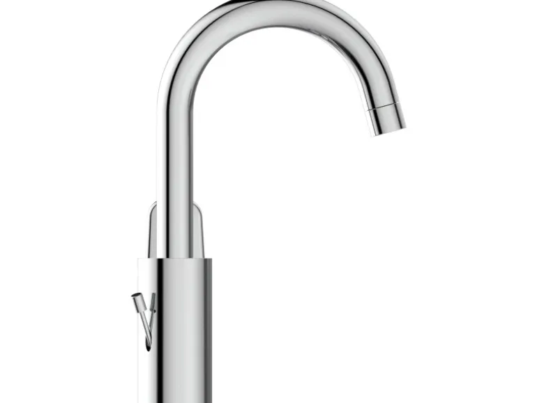 Ideal Standard Waschtischarmatur Ceraflex mit hohem Auslauf Chrom