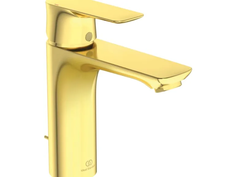 Ideal Standard Waschtischarmatur Connect Air Grande o. Ablaufg. Brushed Gold