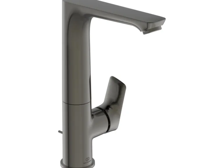Ideal Standard Waschtischarmatur Connect Air mit hohem Auslauf Magnetic Grey