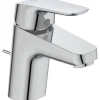 Ideal Standard Waschtischarmatur Ceraflex mit Kunststoff-Ablaufgarnitur Chrom