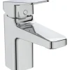 Ideal Standard Waschtischarmatur Ceraplan Chrom o. Ablaufgarnitur BlueStart H75