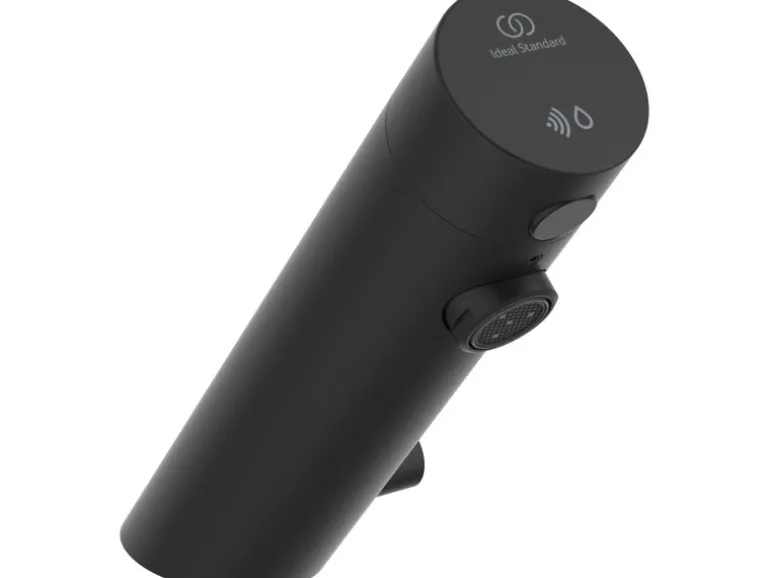 Ideal Standard Waschtischarmatur Sensorflow mit Mischung Batterie Silk Black