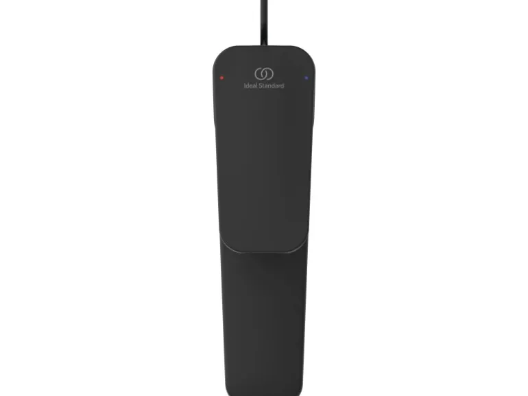 Ideal Standard Waschtischarmatur Ceraplan H90 mit Ablaufgarnitur Schwarz Matt