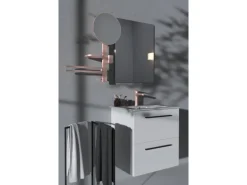 Ideal Standard Waschtischarmatur Push-Open Ausladung 125 mm Rosé