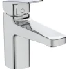 Ideal Standard Waschtischarmatur Ceraplan Chrom o. Ablaufgarnitur BlueStart H90
