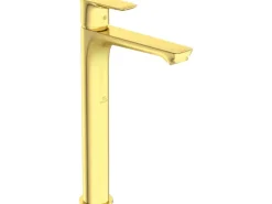 Ideal Standard WT-Armatur CAir BlueStart ver.Sockel o. Ablaufg. Brushed Gold