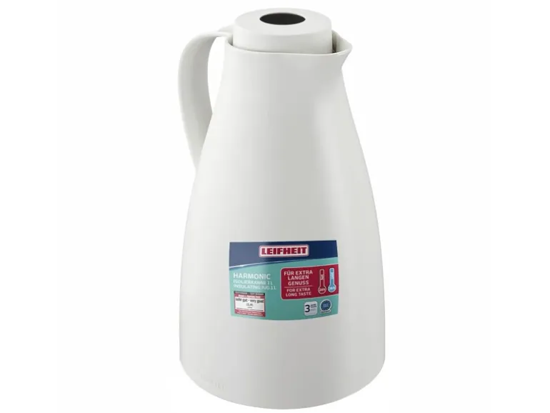 Isolierkanne Harmonic 1 l weiß