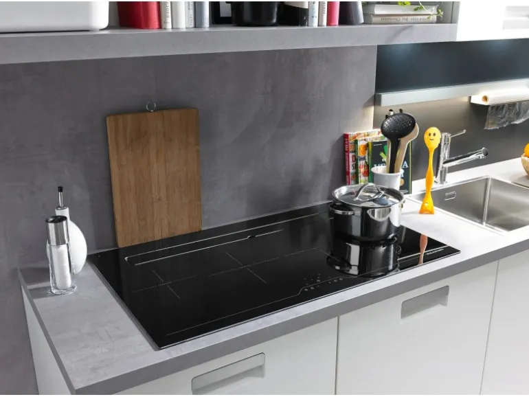 Kaindl Arbeitsplatte Beton Art Pearlgrey 410 cm x 60 cm x 3,8 cm