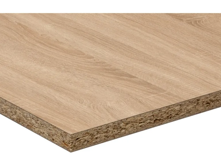 Kaindl Küchenrückwand 64 cm x 1,5 cm Eiche Sonoma Hell/Arizona Pine Meterware
