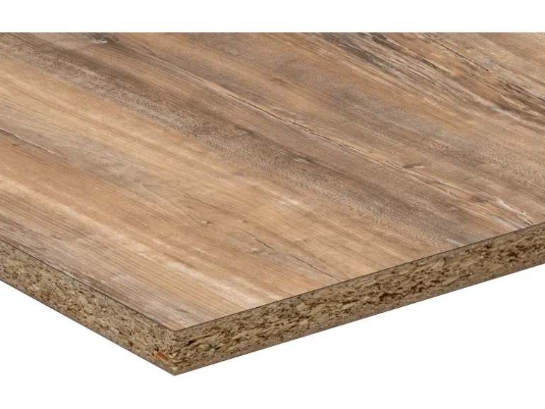 Kaindl Küchenrückwand 64 cm x 1,5 cm Eiche Sonoma Hell/Arizona Pine Meterware