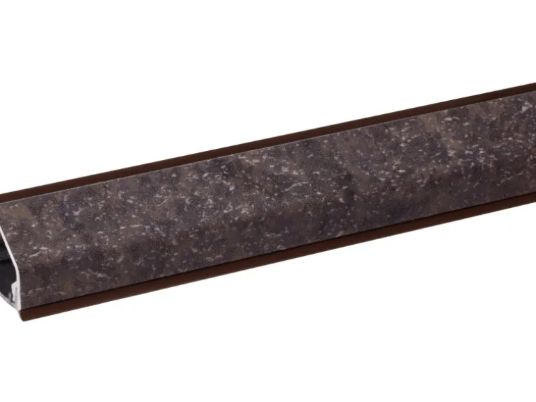 Kaindl Wandanschlussprofil 63,5 cm x 2,4 cm Steel Grey Coffee (K4894)