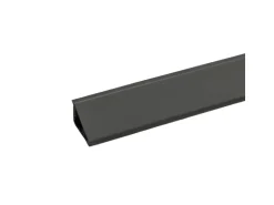 Kaindl Wandanschlussprofil 300 cm x 2,4 cm Anthrazit