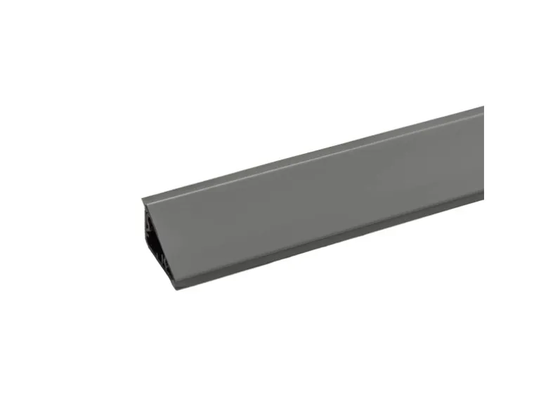 Kaindl Wandanschlussprofil 300 cm x 2,4 cm Achatgrau