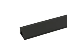 Kaindl Wandanschlussprofil 63,5 cm x 2,4 cm Schwarz