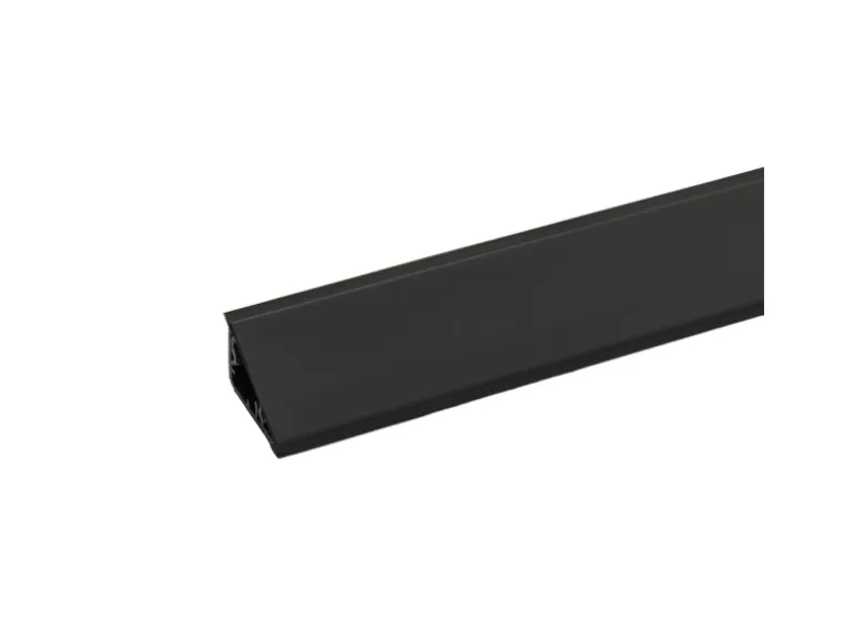 Kaindl Wandanschlussprofil 63,5 cm x 2,4 cm Schwarz