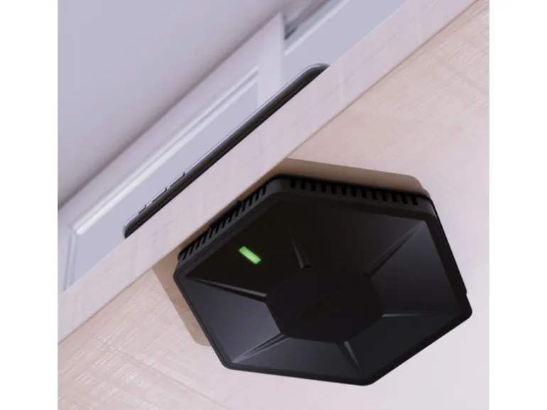 kalb Alien QI Unterbau Ladegerät Schwarz Ladedistanz 15-33mm Smart Wireless