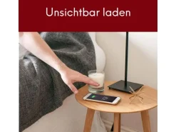 kalb QI Unterbau Und Einbau Ladegerät Grau Ladedistanz 3 - 18 mm Smart Wireless