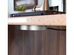 kalb QI Unterbau Und Einbau Ladegerät Grau Ladedistanz 3 - 18 mm Smart Wireless