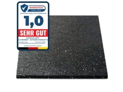 KARAT Antivibrationsmatte Schallschutzmatte nach Maß Stärke 1 cm 125 x 750 cm