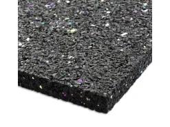KARAT Antivibrationsmatte Schallschutzmatte nach Maß Stärke 1 cm 125 x 200 cm