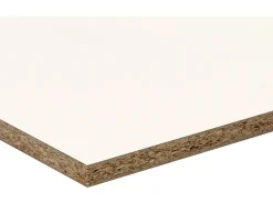 Küchenrückwand  64 x 1,5 cm Zweiseitig Weiß/Eiche max. Länge 4,1 m Meterware