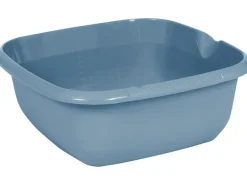 Keeeper Universal Schüssel mit Ausguss Björk Eckig 13 l Nordic Blue 38 x 38 cm