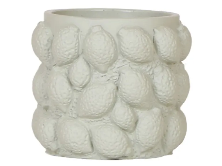 Keramik-Übertopf Citrus Ø 9 cm x 10 cm Farbauswahl