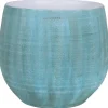 Keramik-Übertopf Faro Ø 20 cm x 17 cm Grün