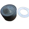 Kirchhoff Mischdüse mit Gehäuse M24 x 33,3 mm (1"AG) Schwarz Matt