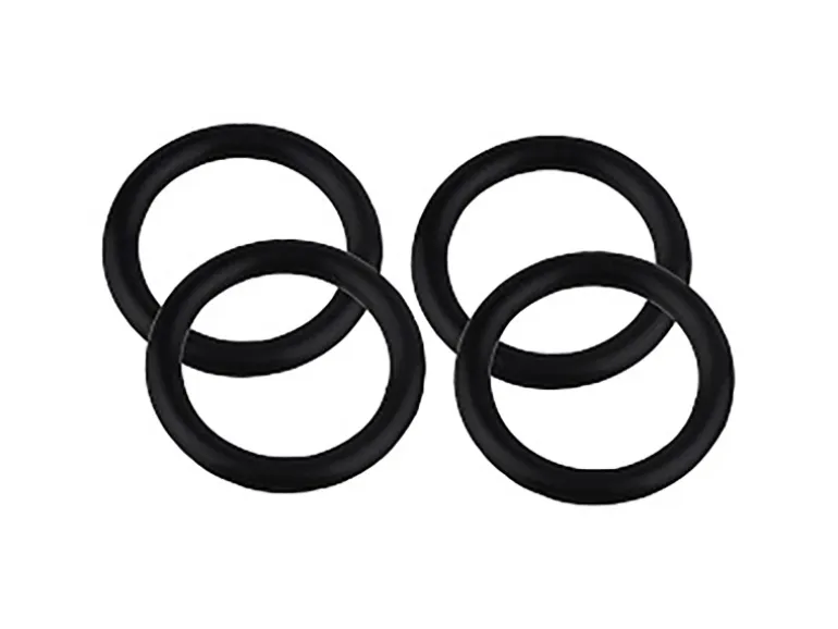Kirchhoff O-Ring Gummi für Ventiloberteil 18 mm x 22 mm x 2 mm Schwarz 4 Stück