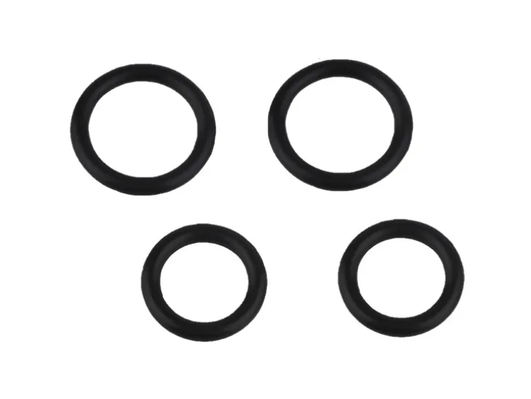 Kirchhoff O-Ring Gummi für Gardena Klicksystem 2 Größen Schwarz 2 x 2 Stück