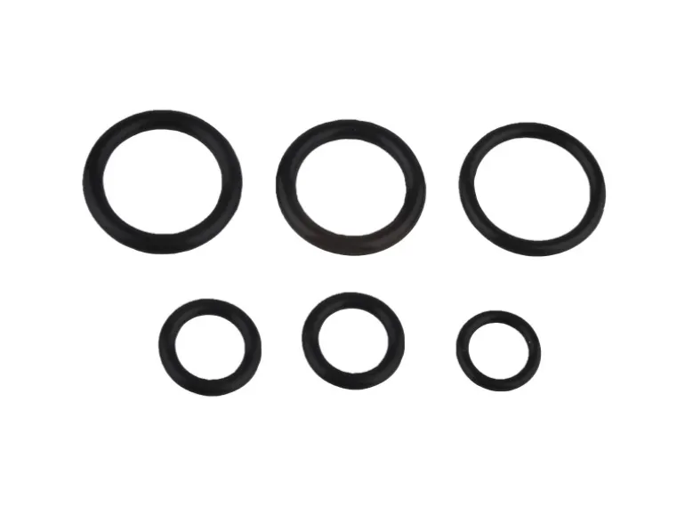 Kirchhoff O-Ring Gummi für Grohe Oberteil 10 mm (3/8") und 13 mm (1/2") 6 Stück