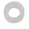 Kirchhoff Quetschdichtung Silikon für 13 mm (1/2") x 12 mm Transparent 4 Stück