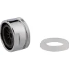 Kirchhoff Strahlregler mit Gehäuse M24 x 33,3 mm (1"AG) Chrom