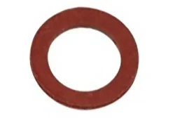 Kirchhoff Verschraubungsdichtung Vulkanfiber 9 mm x 14 mm x 1,5 mm Rot 4 Stück