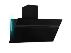 Klarstein Alina Dunstabzugshaube EEK A Touch LED-Beleuchtung Abluft/Umluft 615 m³/h Schwarz
