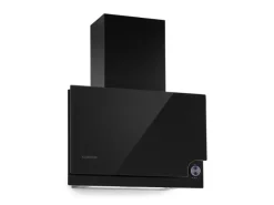 Klarstein Amelia Dunstabzugshaube 123W 60x47x23,5cm LED-Beleuchtung Touch Glas Schwarz