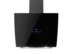 Klarstein Annabelle 60 Dunstabzugshaube Glas 595 m³/h Touch-Armatur Schwarz