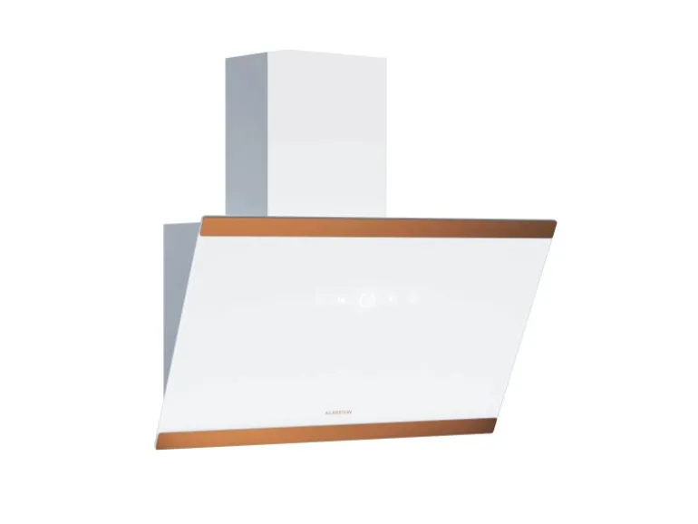 Klarstein FlashLine 60 Dunstabzugshaube A++ 524 m³/h 3 Stufen Touch Abluft/Umluft 100 W Weiß